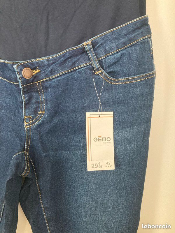 Grossesse Gemo Maternite Gemo Pantalon Grossesse Pantalon