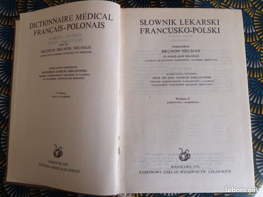Dictionnaire medical francais- polonais (image 2)