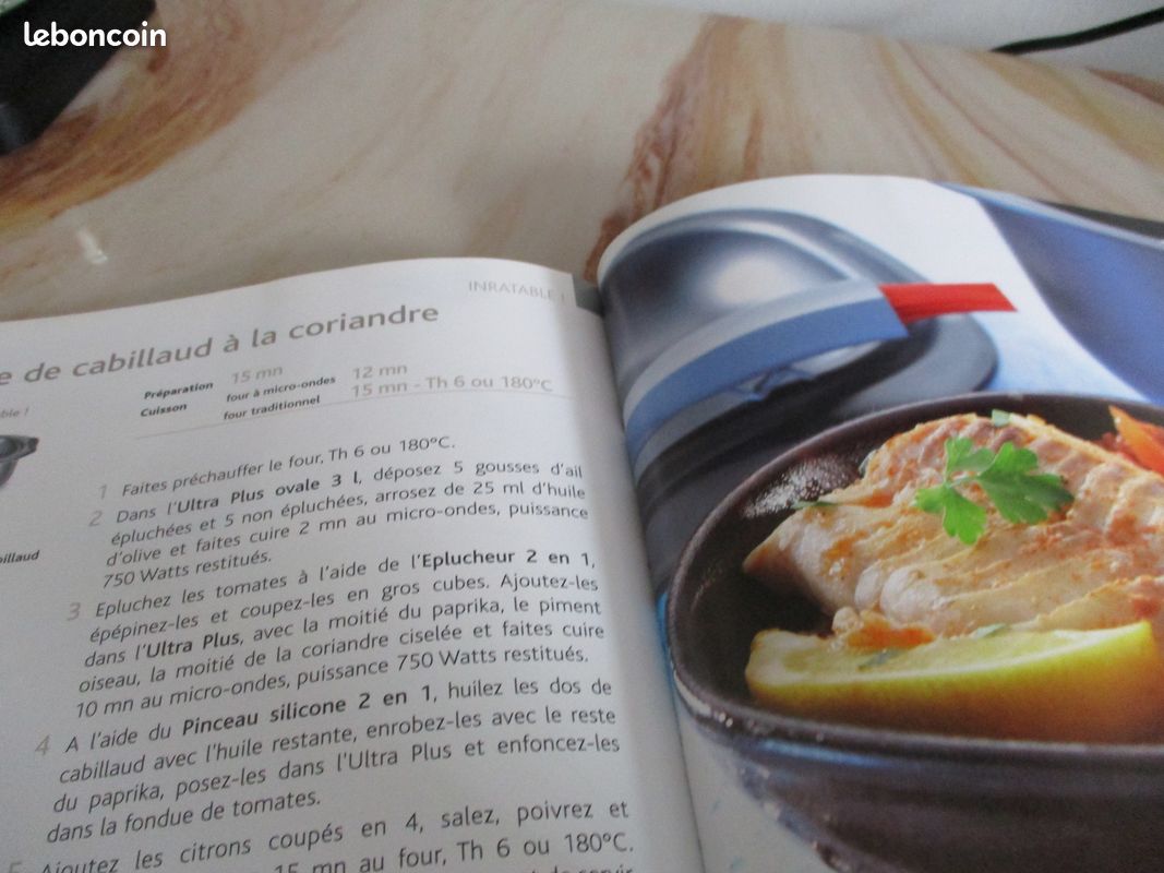 Livre de 40 recettes neuf de Tupperware "No stess, c'est prêt " (image 5)