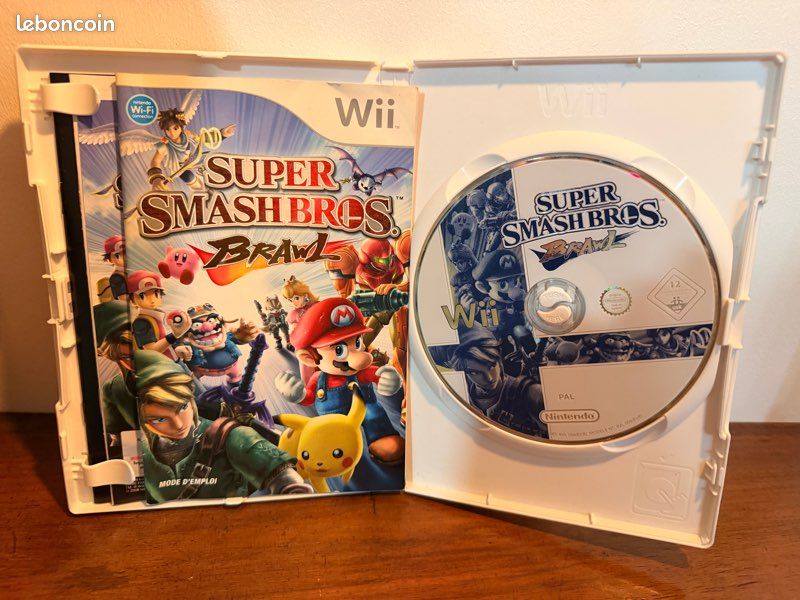 Super Smash Bros Brawl – Jeu Wii – Sans Notice – Occasion, Bon état