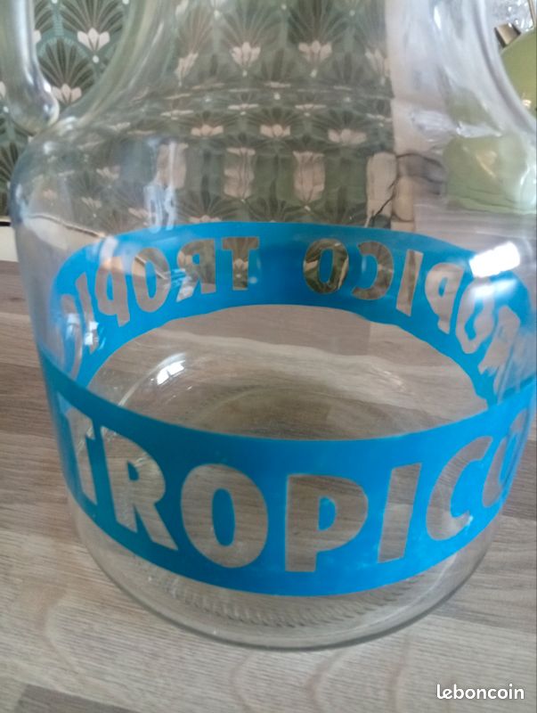5 verres tropico vintage - Arts de la table