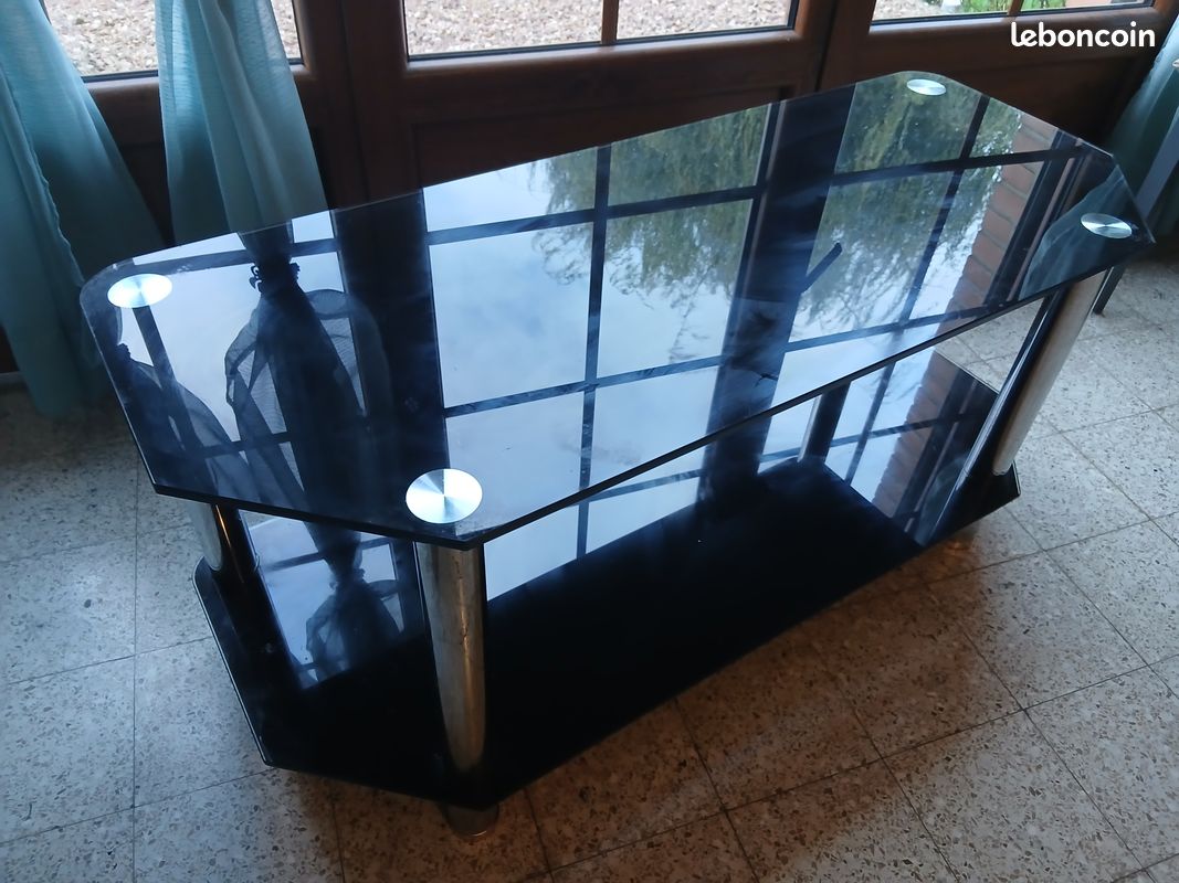Table basse en verre (image 1)