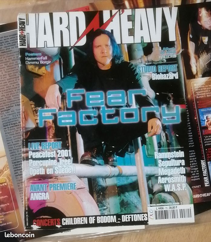 Fear Factory : Lot géant d'archives vintages rares toutes époques collectors... + poster... (image 15)