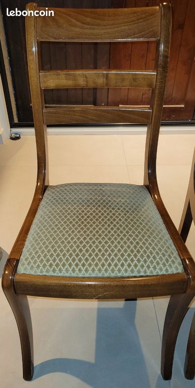 Chaise en hêtre massif très confortable comme neuve (image 1)
