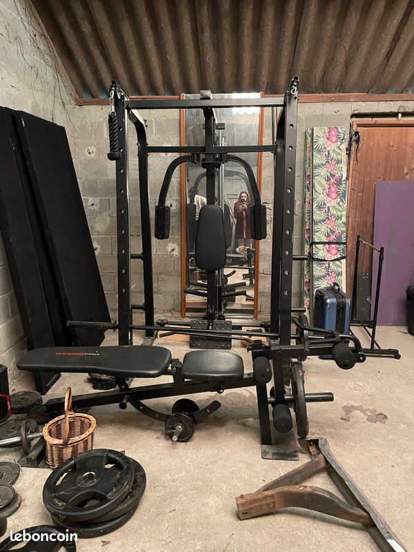 Bench Weider 8500 Home Gym Weight Lifting Fitness Weider Pro 8500