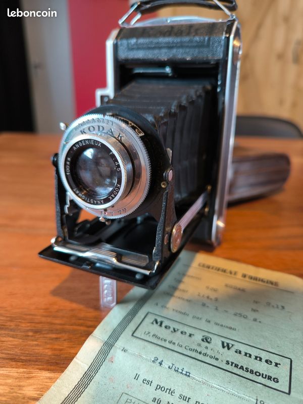 KODAK 3,5 MODÈLE 42. ANGENIEUX F:3,5 100mm fonctionne EUR 49,00 - FR