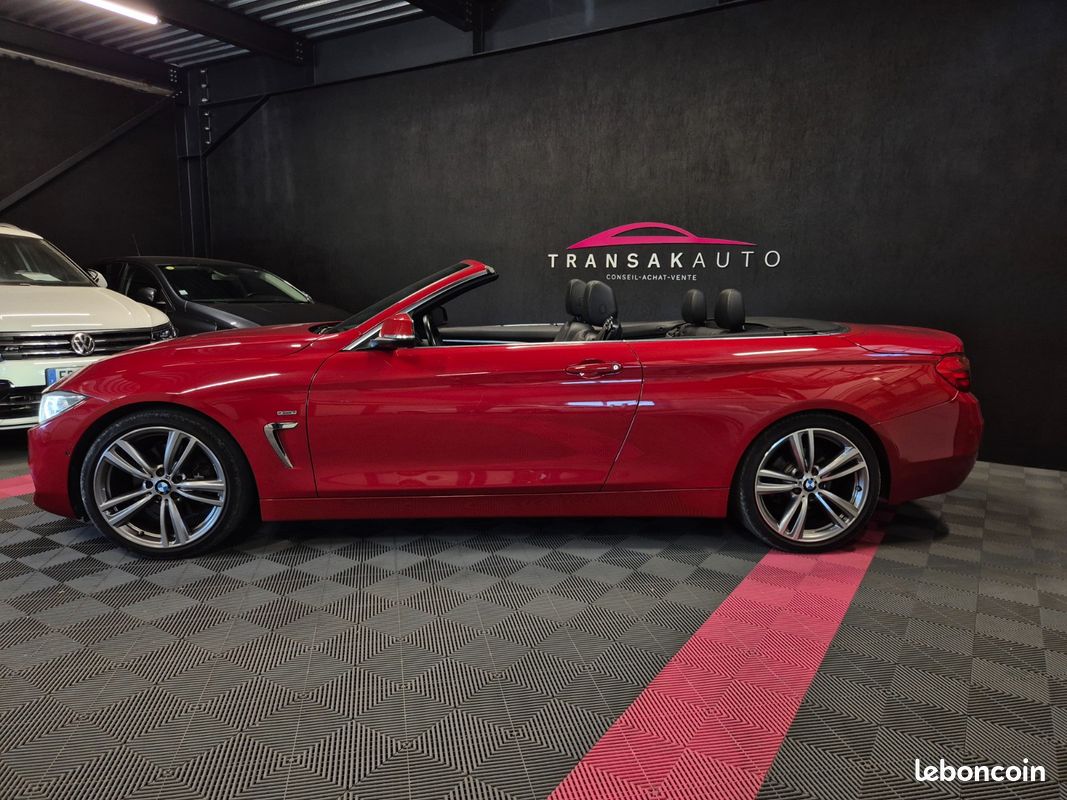 BMW SERIE 4 CABRIOLET F33 428i 245 ch Luxury A / REVISION A JOUR / BOITIER ETHANOL HOMOLOGUE (image 2)