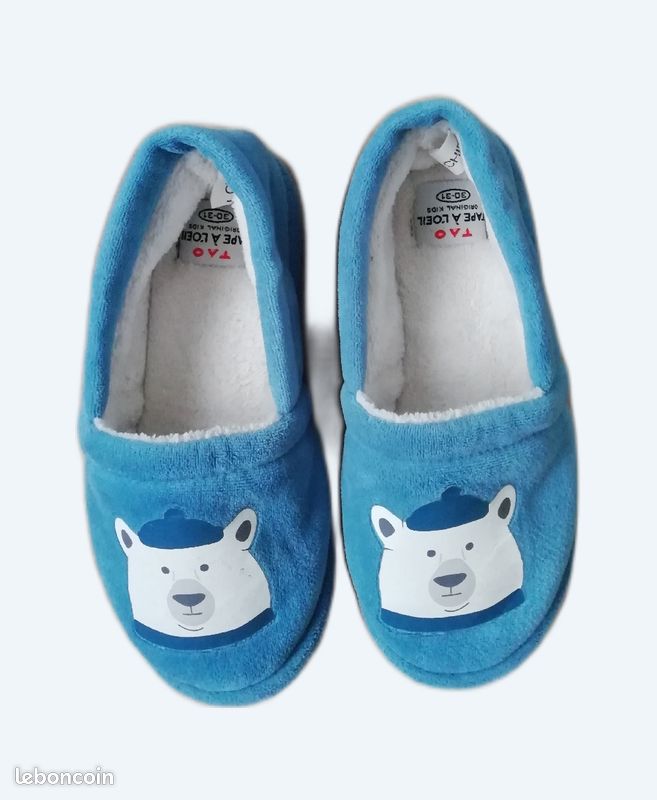 Chaussons taille 30-31 tape à l'œil (image 1)