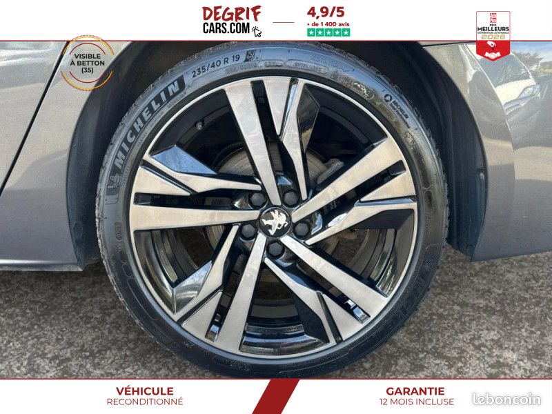 Peugeot 508 SW 1.5 BlueHDi 130 EAT8 GT + CUIR CHAUFFANT ET MASSANT + JANTES 19 + ATTELAGE + FOCAL... (image 11)