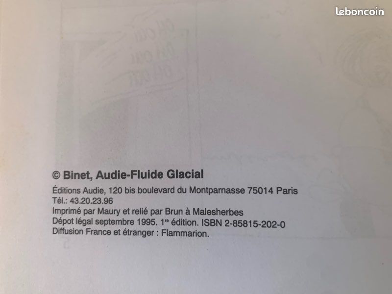 BD en Édition Originale "les Bidochon" n°14 (image 6)