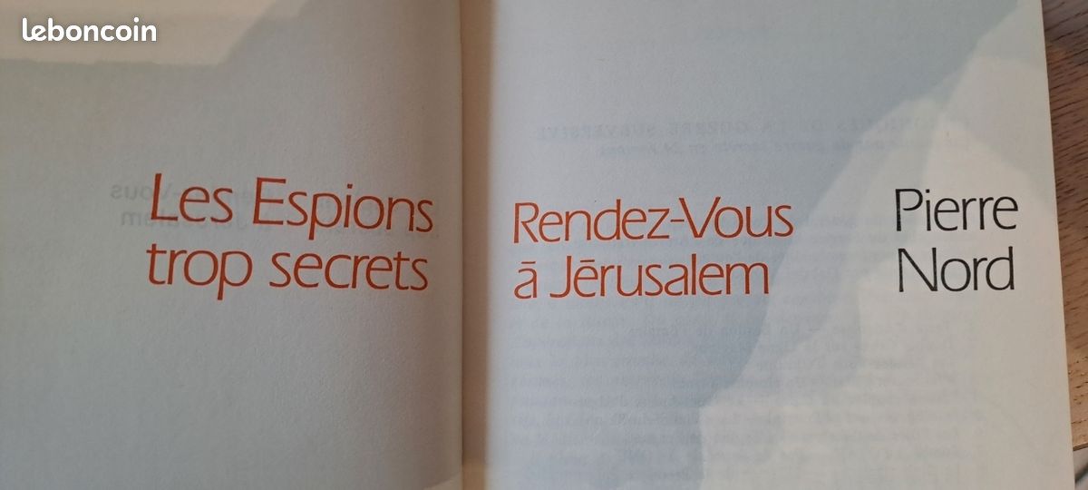 Don 13 ouvrages roman policier Pierre Nord (retrait avant le 19 août) (image 9)