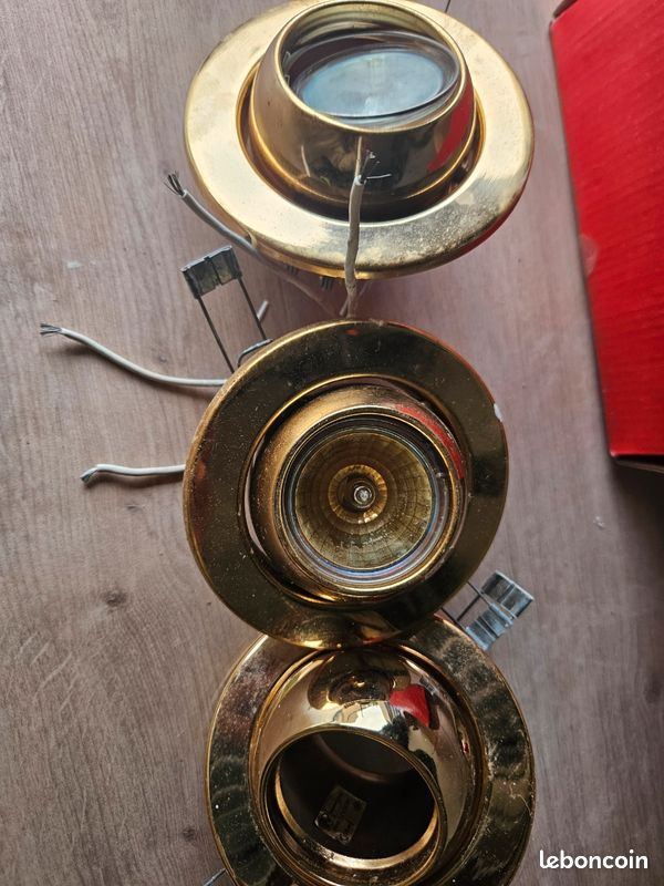 Lot de 3 supports de spots encastrés (image 2)