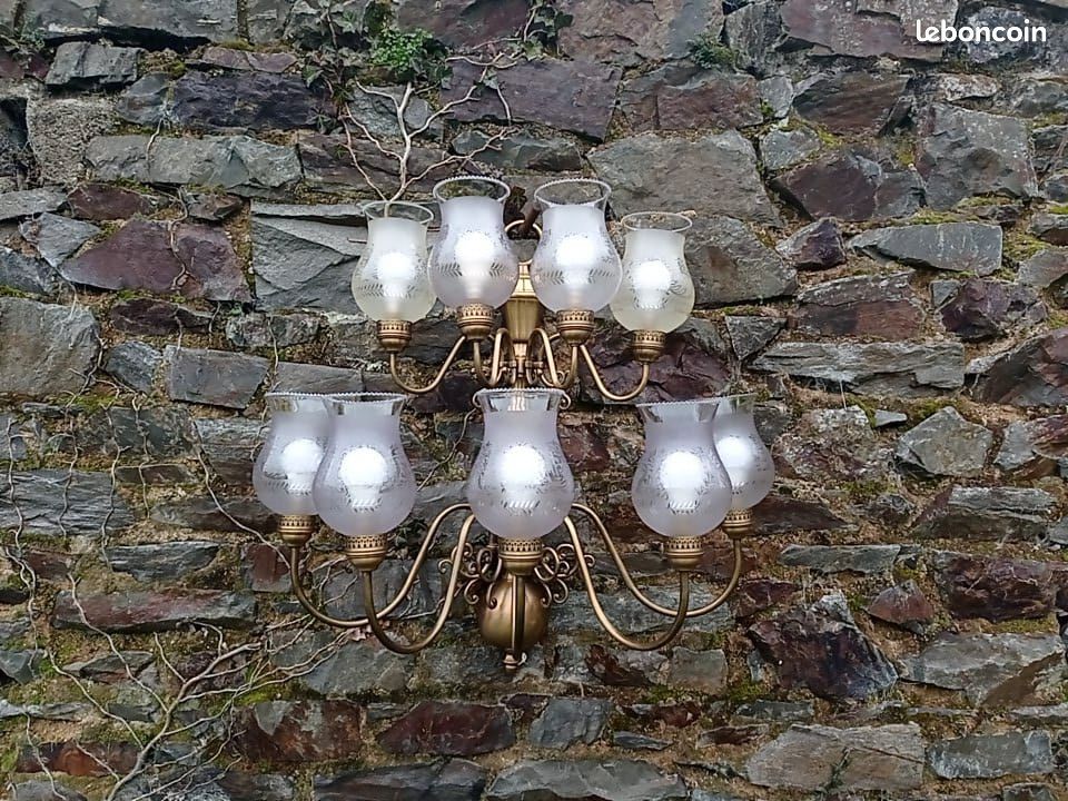 Magnifique paire de grandes appliques style hollandais (image 4)