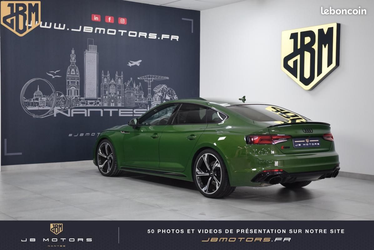 Audi RS5 Sportback V6 2.9 TFSi 450 Tiptronic 8 Quattro AUDI EXCLUSIVE Immat France Pas de malus (image 10)
