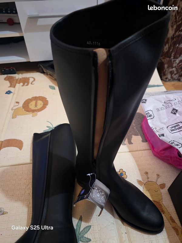 Vends des bottes cuir pour femme (image 7)
