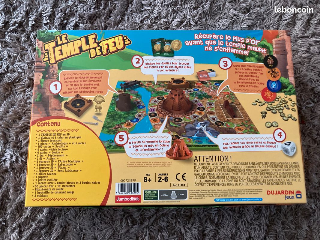 Le temple de feu - jeu (image 4)