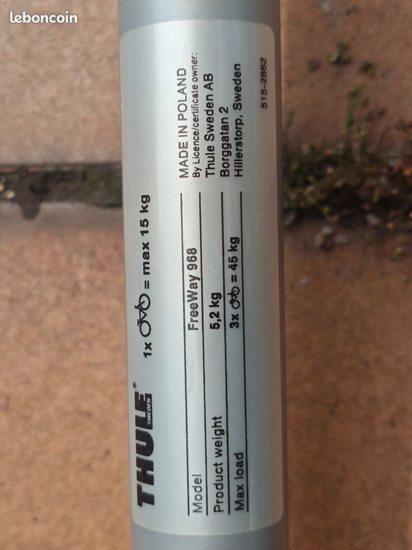 Porte vélo Thule (image 4)