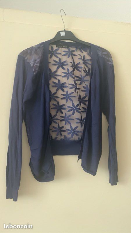 Transparent Femme Gilet Long En Voile Transparent T-shirt, Sous