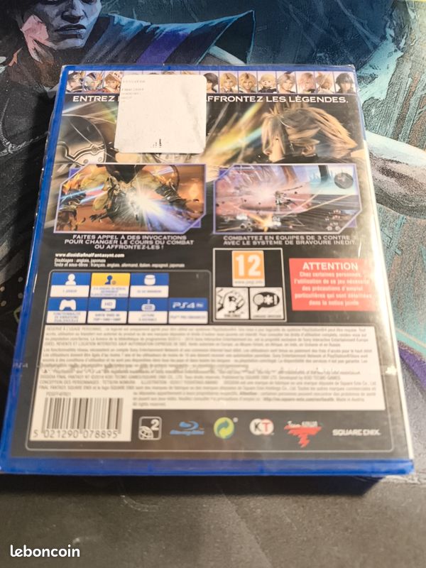 DISSIDIA FINAL FANTASY NT sur Playstation PS4 - FR