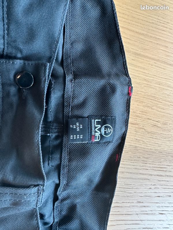 LMA WORKWEAR 1880 Pantalon de Travail Renforcé avec Poches