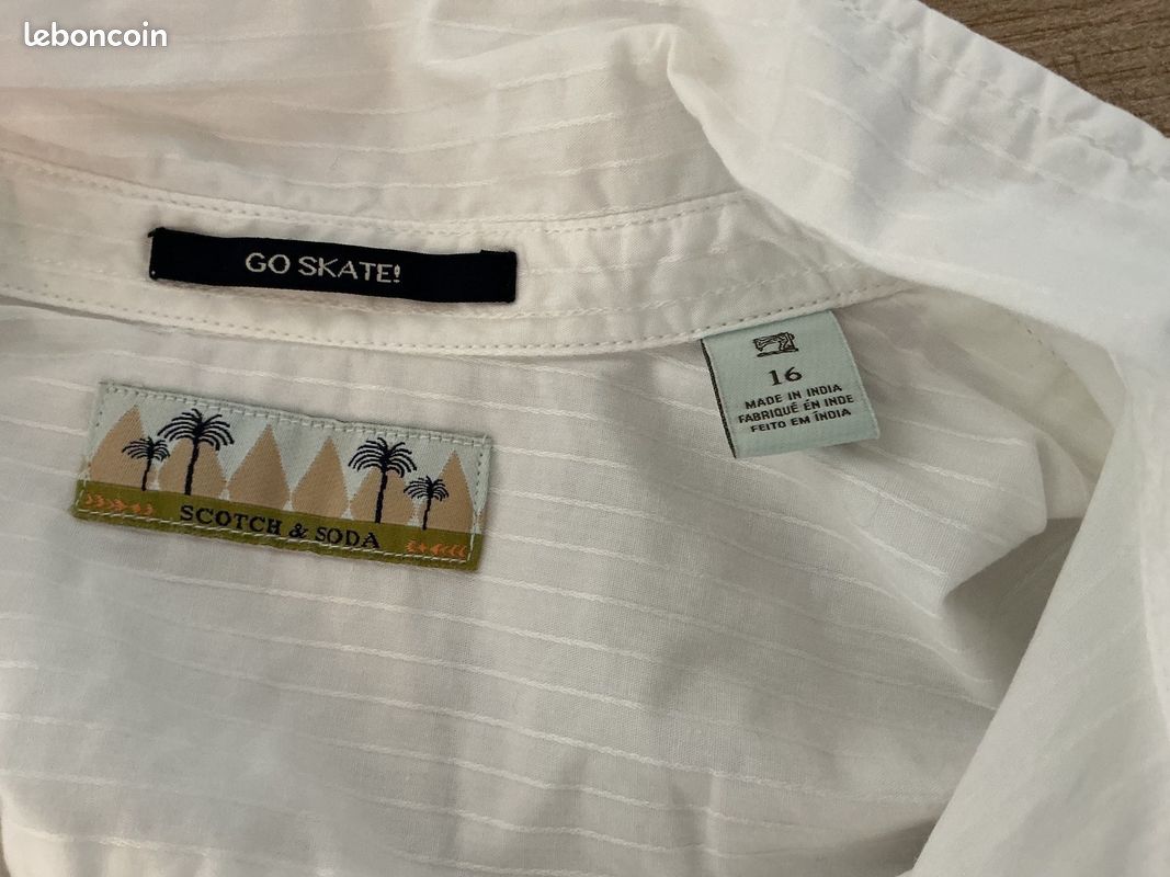 Chemise coton Scotch & Soda neuve (image 10)