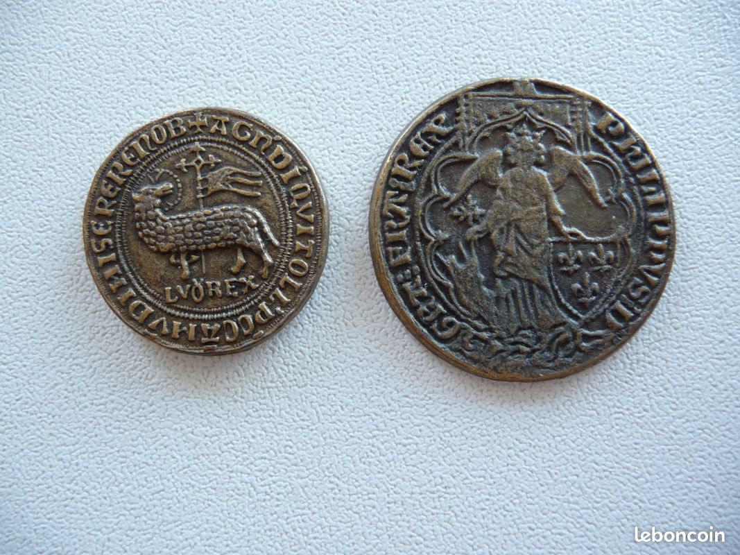 COLLECTION BP &LE Trésor des Rois de France" n° 07 - Saint-Louis - Ecu