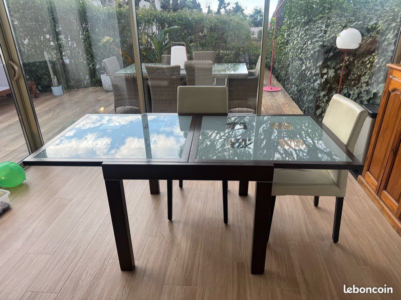 Vente table bois exentisible (image 3)