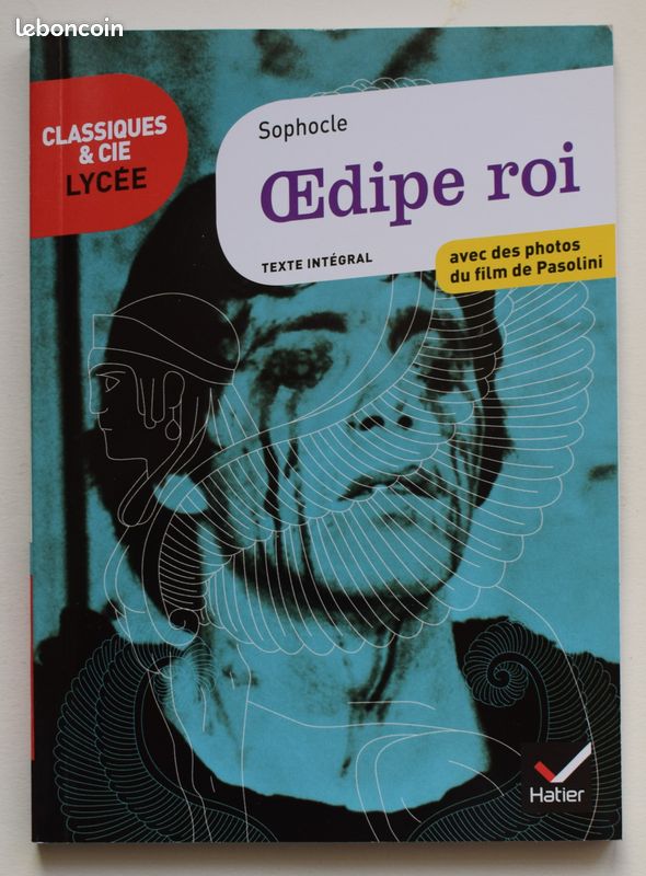 Oedipe roi – Sophocle – Classiques & cie Lycée – Edition Hatier (image 1)