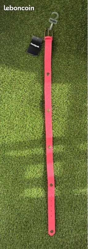 Ceinture Desigual femme rose corail et broderies ton sur ton taille 85 neuf (image 9)