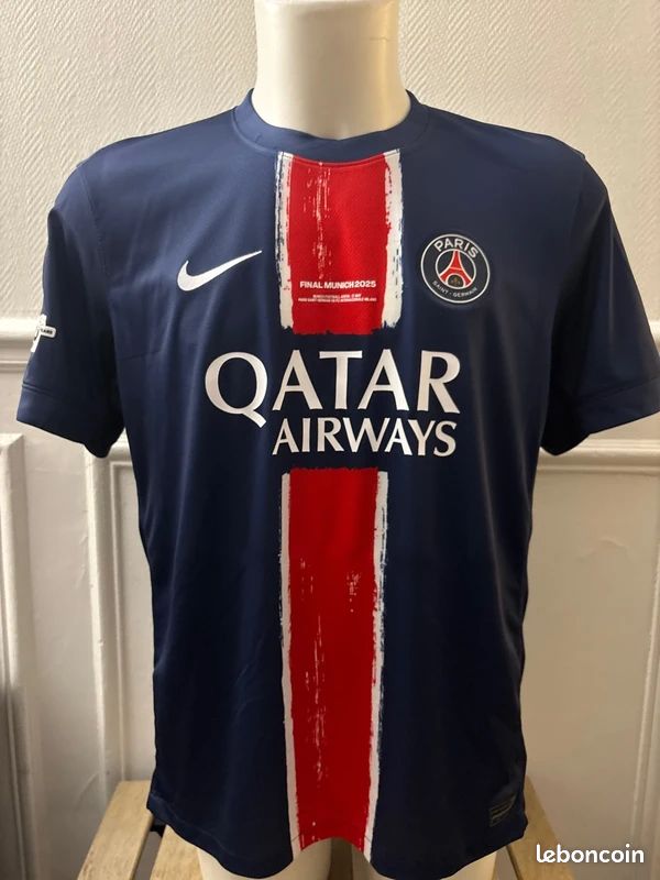 Maillot Football Dembelé T-shirt Psg Foot Ballon D'or Trophée League Champions