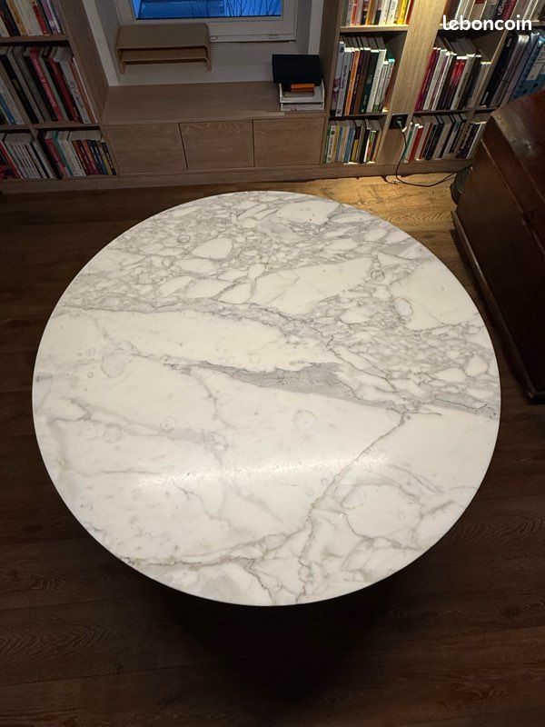 Table en marbre Knoll Tulipe (image 3)