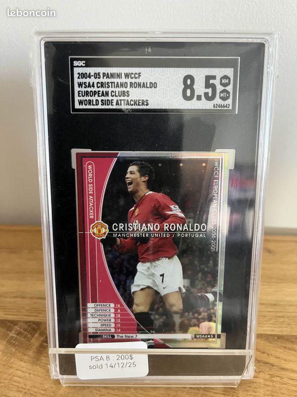 Carte Panini WCCF European Club 2004/05 - Manchester United Rio 835319