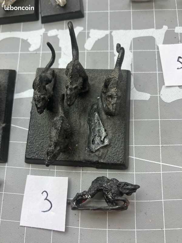 Produits Rats Skaven rats metal / Lot ou a la pièce - Jeux & Jouets