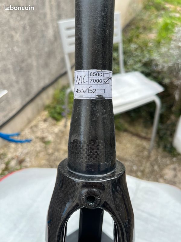 Fourche Carbone Profile Design 700C - Pivot 1 Pouce Fileté - Route, Piste, Fixie