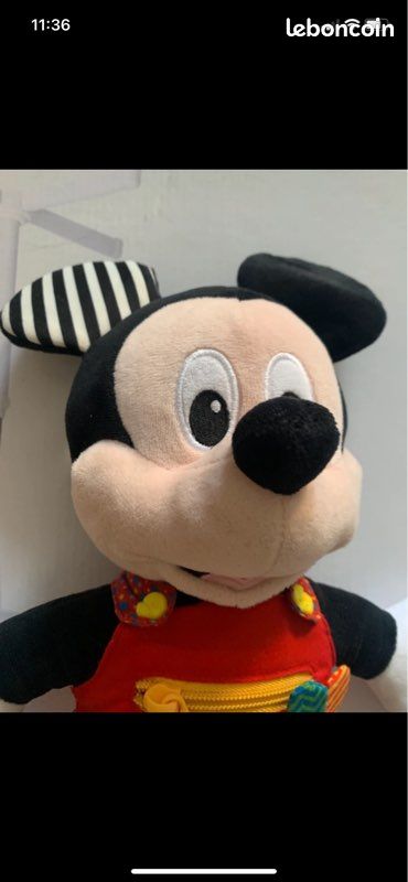 Peluche Mickey éveil (image 2)