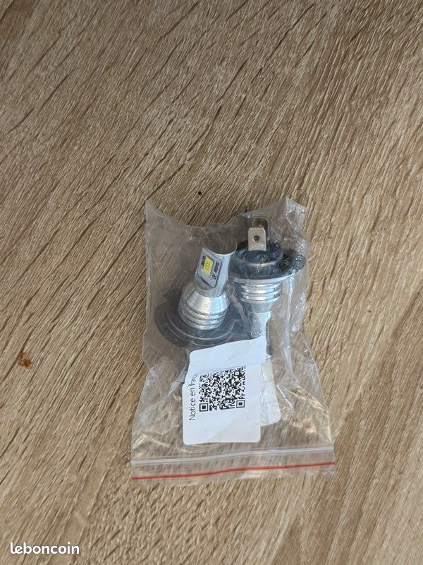 Lot de 2 H7 LED Ampoule de Phares (image 2)
