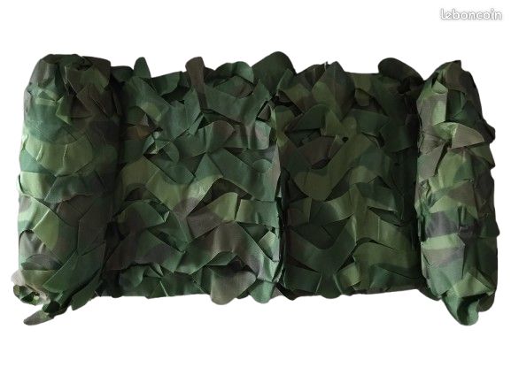 Filet de camouflage Jungle vert 3m x 4m (image 7)