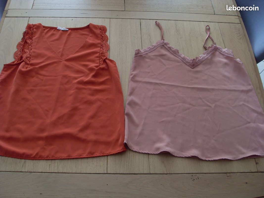 2 Très beaux haut femme taille: S (image 1)