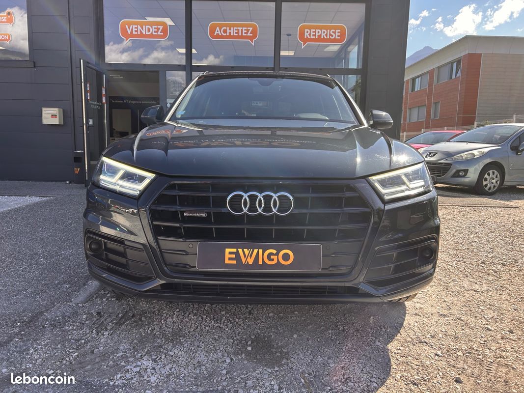 Audi q5 3.0 v6 tdi 286ch tiptronic 8 quattro s line - attelage élèctrique - carplay (image 17)