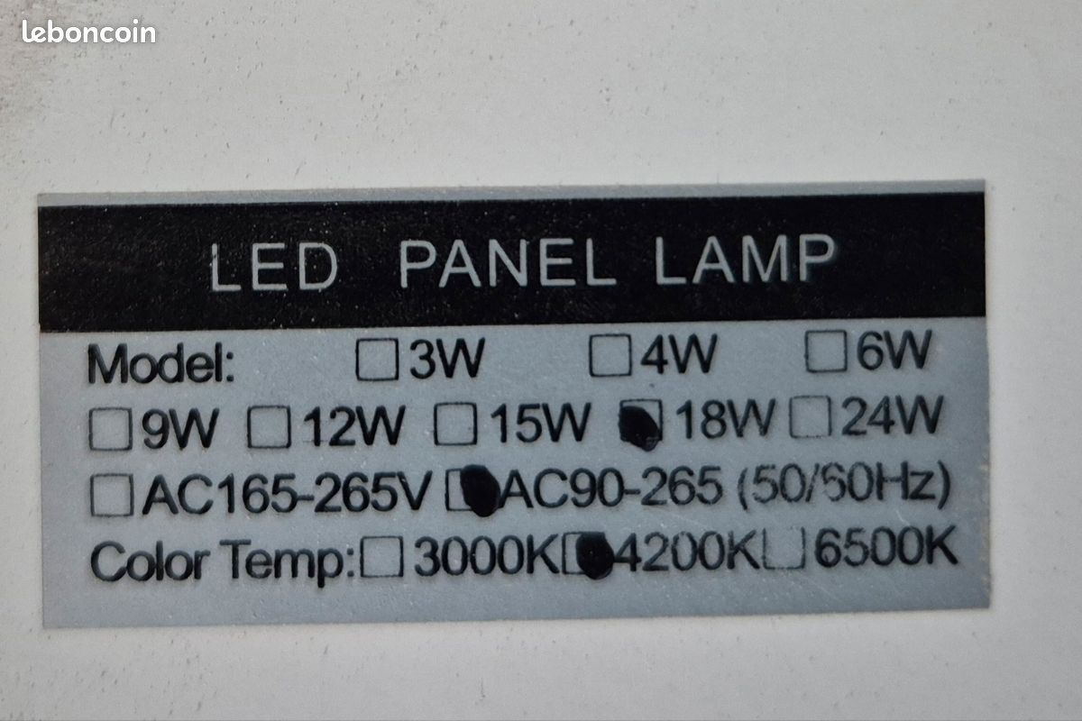 3 spots encastrable led blanc (image 2)