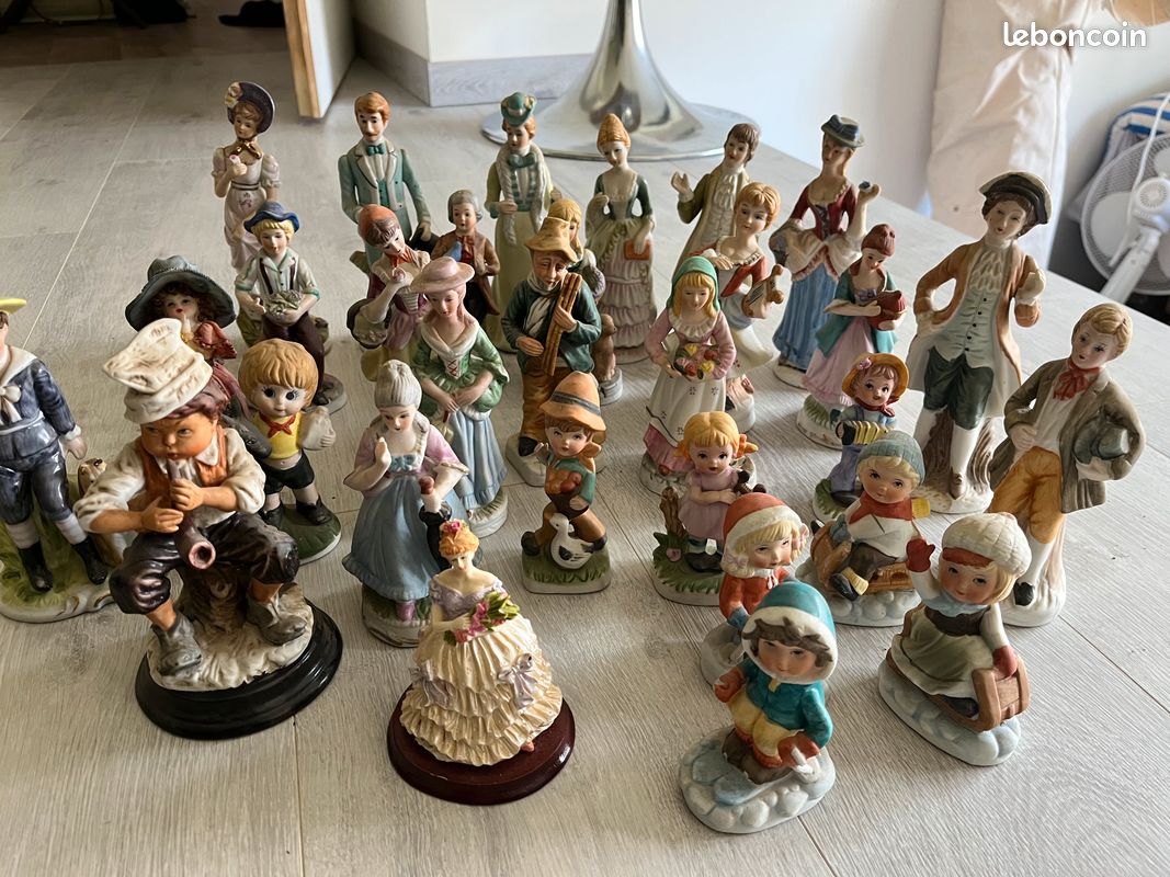 Statuettes porcelaine lot 30 (image 3)