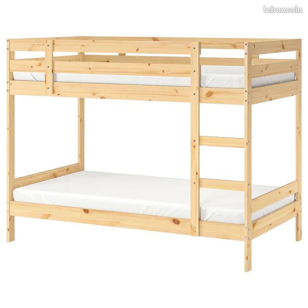 Achète Lit superposé MYDAL IKEA (image 2)