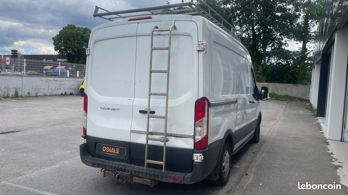 Ford transit vu fourgon 2t t290 2.0 tdci 130 l2h2 ambiente - prix ht 12 075 eur - tva recuperable (image 10)