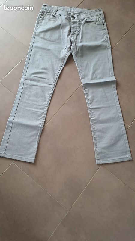 Jean Homme Zara tbe T42 gris (image 1)