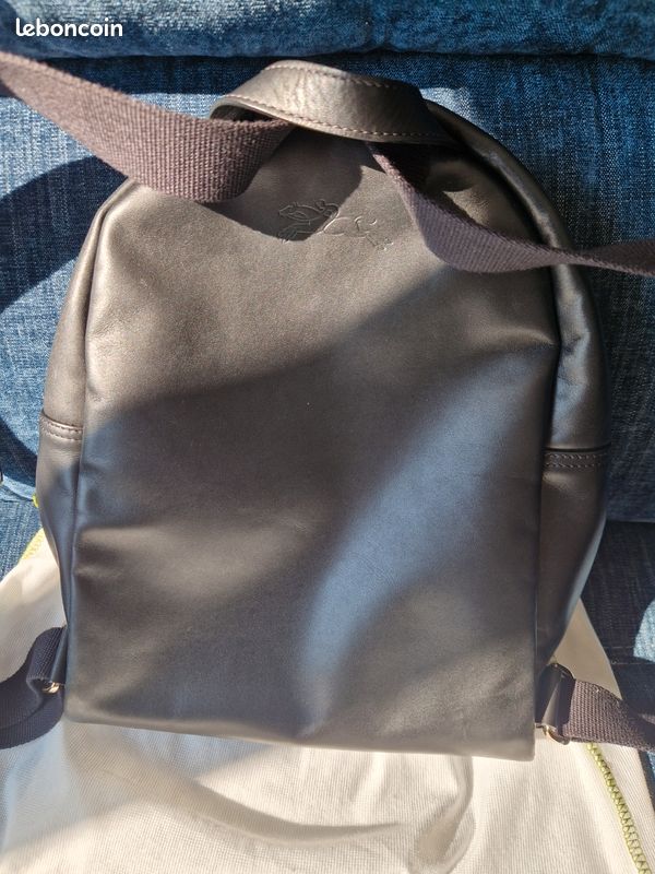 Longchamp sac à dos en cuir (image 2)