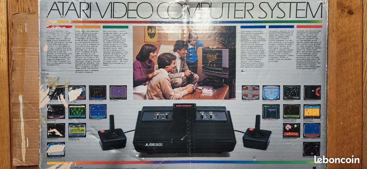 Jeu ATARI 2600 KANGAROO (1987) – Version Européenne Boîte – Retrogaming