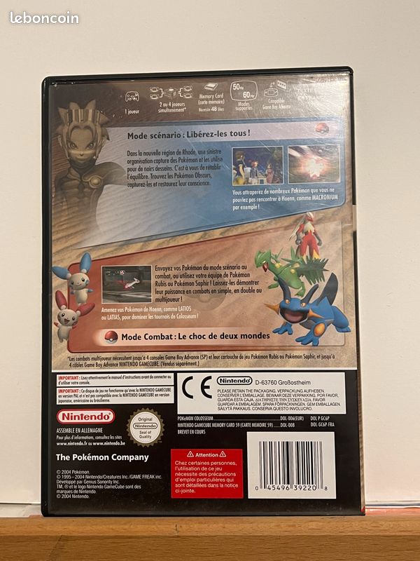 Pokémon Colosseum - GC (image 2)