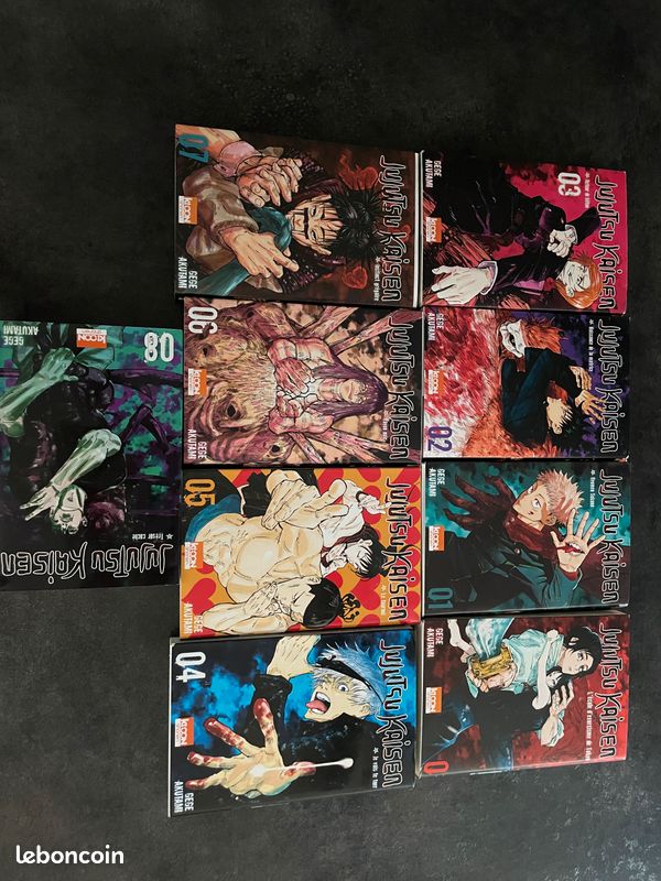 Lot de 8 mangas Jujutsu Kaisen (image 2)