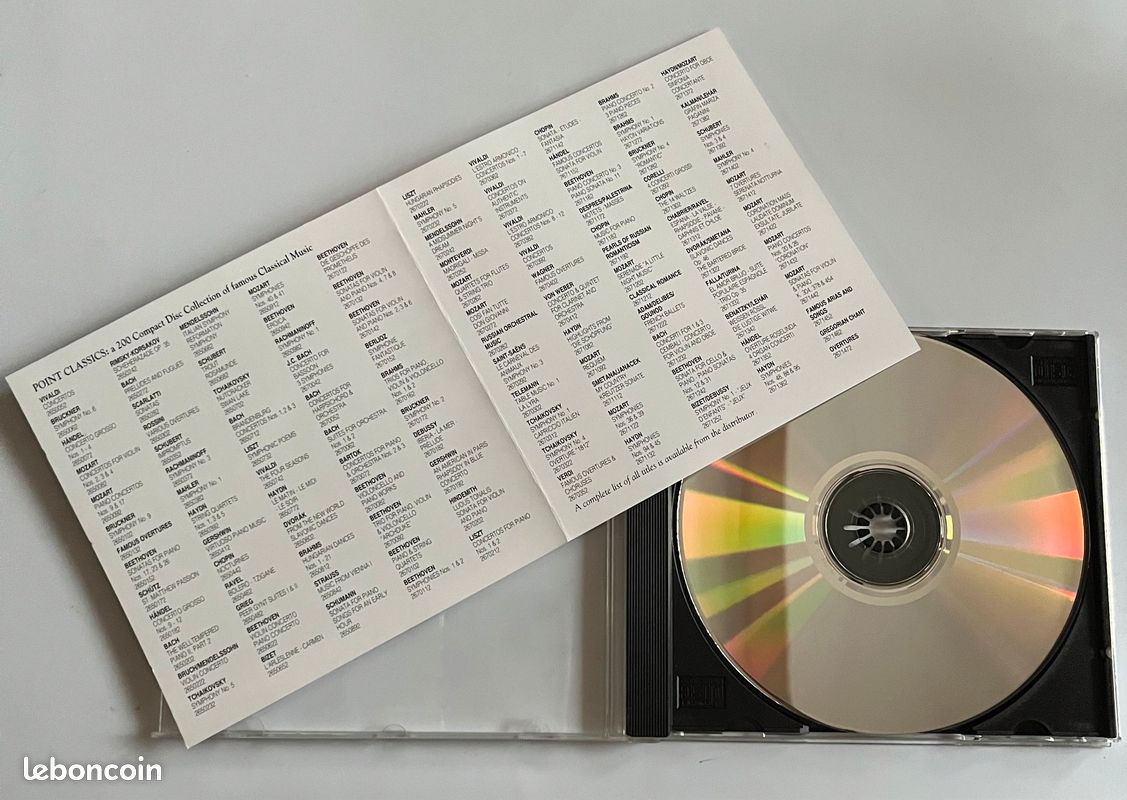 Cd de musique : C. Franck SYMPHONY • SYMPHONIC VARIATIONS (image 4)