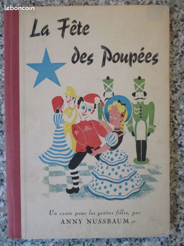 " La fête des poupées " livre ancien de 1944 (image 1)